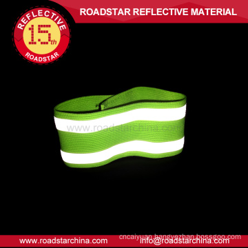 100%Polyester material elastic reflective armband